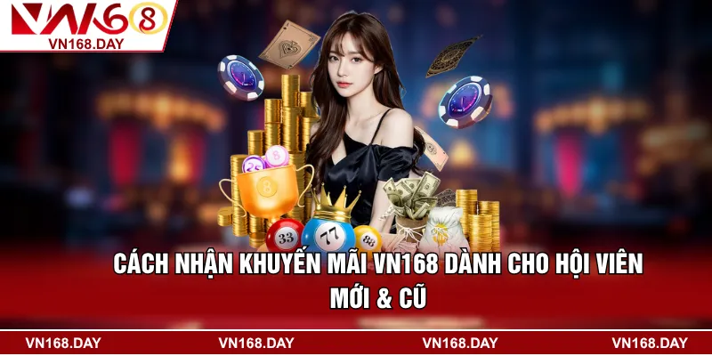 Cách Nhận Khuyến Mãi VN168 Dành Cho Hội Viên Mới & Cũ